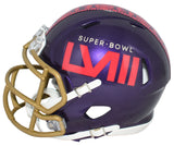 HARRISON BUTKER SIGNED KANSAS CITY CHIEFS SUPER BOWL 58 LVIII MINI HELMET BAS