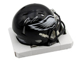 HAASON REDDICK Autographed/Signed ALT 2022 Mini Helmet Eagles JSA 176713