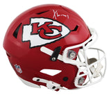 Chiefs Xavier Worthy Authentic Signed Speed Flex Full Size Helmet Fanatics