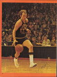 Jackson, Bradley, Holzman Autographed Magazine Page Photo Knicks Beckett AE08253