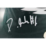 AJ Brown Devonta Smith Signed Philadelphia Eagles F/S Helmet Beckett 50172