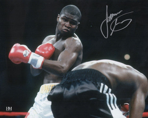 James Toney Signed Boxing 8x10 Photo - (SCHWARTZ SPORTS COA)