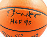 Elvin Hayes Autographed Official NBA Spalding Basketball - Beckett W Auth *Black