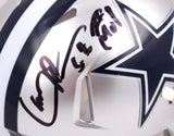 Larry Brown Autographed Dallas Cowboys Mini Helmet W/ SB MVP- Prova *Black