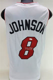 Tyler Johnson Signed Miami Heat Jersey (JSA COA) Shooting Guard / Fresno State