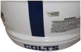 Carson Wentz Autographed Indianapolis Colts Authentic Speed Helmet FAN 36029
