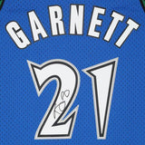 FRMD Kevin Garnett Timberwolves Signed Mitchell & Ness 2002-2003 Swingman Jersey
