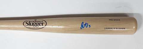 Brewers JOEY ORTIZ Signed Louisville Slugger Blonde Bat AUTO - JSA
