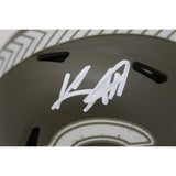 Keenan Allen Signed Chicago Bears 22 Salute Mini Helmet Beckett 45809