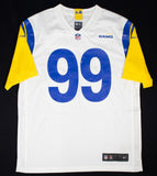 Aaron Donald Signed Los Angeles Rams Nike NFL Replica Game Jersey (Beckett) D.T.