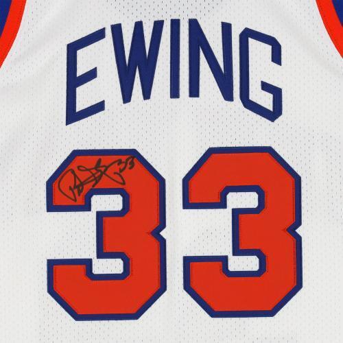 Autographed Patrick Ewing Knicks Jersey Fanatics Authentic COA