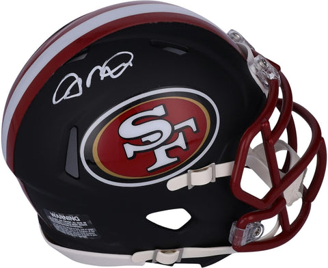 Autographed Joe Montana 49ers Mini Helmet
