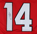 Chris Godwin Signed Tampa Bay Buccaneers Jersey (JSA COA) 2017 3rd Round Pck W.R