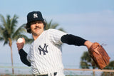 Jim "Catfish" Hunter Signed AL Baseball (JSA COA) New York Yankees / Oakland A's