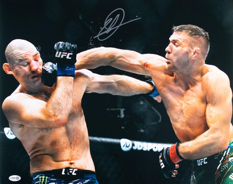 Dricus Du Plessis Signed 16x20 UFC Photo JSA