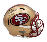 Steve Young Signed San Francisco 49ers Speed Full Size 96-08 Red Facemask Helmet