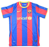 Lionel Messi Signed FC Barcelona Home Soccer Jersey #10 - Beckett W Hologram *L