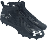 MICHAEL PENIX JR. AUTOGRAPHED PAIR OF UNDER ARMOUR MC CLEATS FALCONS 12 BECKETT