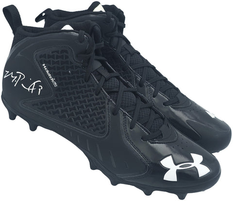 MICHAEL PENIX JR. AUTOGRAPHED PAIR OF UNDER ARMOUR MC CLEATS FALCONS 12 BECKETT