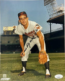 Luis Aparicio Autographed Baltimore Orioles 8x10 Photo JSA COA