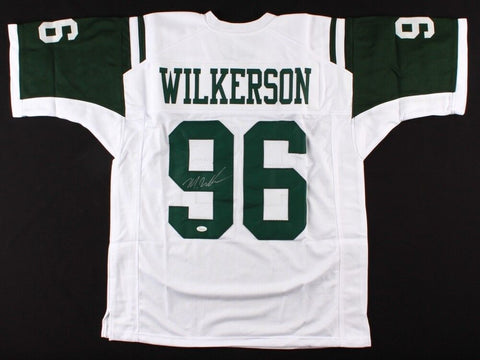 Muhammad Wilkerson Signed New York Jets Jersey (JSA)2015 Pro Bowl Defensive End