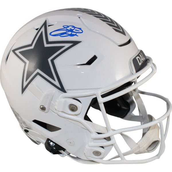 emmitt smith auto helmet Emmitt Smith Autographed Dallas Cowboys SpeedFlex 24 STS Helmet Becket – Super Sports Center