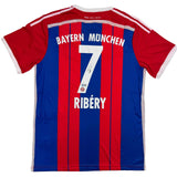 Autographed/Signed Franck Ribery FC Bayern Munich Red Jersey Beckett BAS COA