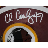 Chris Cooley Autographed/Signed Washington Redskins VSR4 Mini Helmet BAS 48415