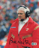 Bill Walsh Autographed 8x10 Photo San Francisco 49ers Beckett BAS QR #BS12830