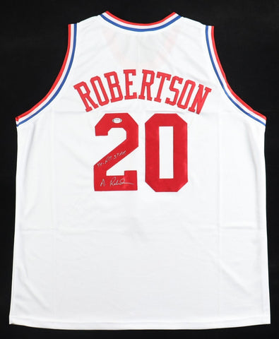 Alvin Robertson 4xAll Star Signed NBA All Star Jersey (PSA) San Antonio Spurs