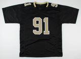 Will Smith Signed New Orleans Saints Jersey (Beckett COA) Super Bowl XLIV Champ