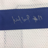 Framed Autographed/Signed Michael Gallup 33x42 Dallas White Jersey JSA COA