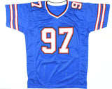 Joey Bosa Autographed Blue Pro Style Jersey - Beckett W Hologram *Black