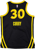 WARRIORS STEPHEN CURRY AUTOGRAPHED NIKE JERSEY 48 WARDELL BECKETT 235505