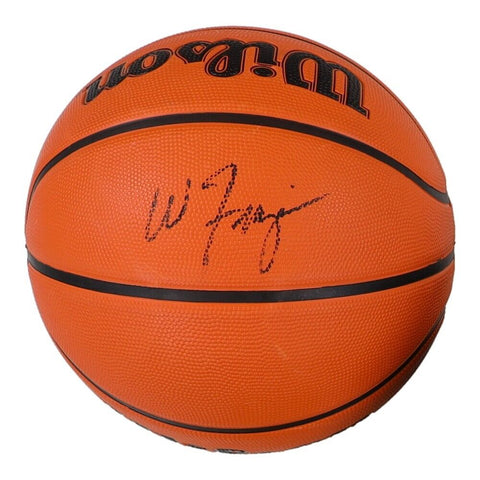 Walt Frazier Signed Wilson NBA Basketball (PSA COA) 2xNBA Champion / 1970 & 1973