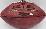 Steve Largent & Jim Zorn Autographed NFL Leather Game Football MCS Holo 64265