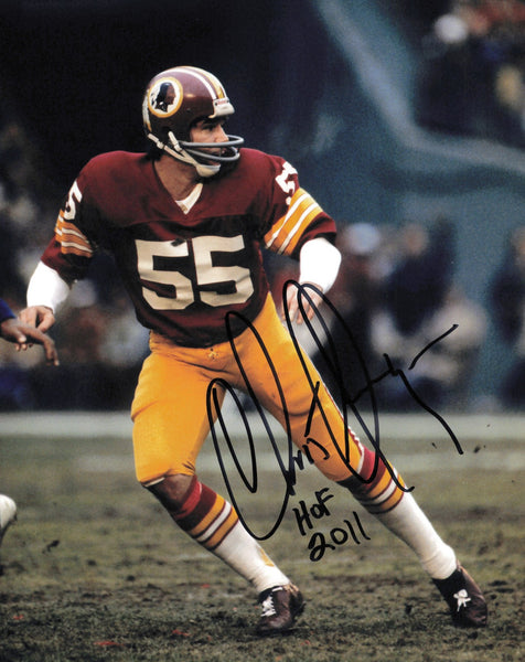 Chris Hanburger Autographed Signed 8x10 Photo Washington Redskins SKU #245919