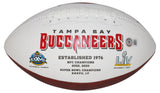 Dexter Jackson & Brad Johnson Signed Tampa Bay Buccaneers Football BAS 39860