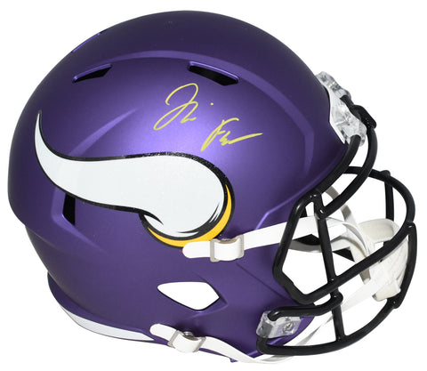 TAI FELTON AUTOGRAPHED MINNESOTA VIKINGS FULL SIZE SPEED HELMET BECKETT