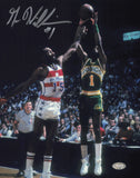 Gus Williams Autographed Signed 8x10 Photo Seattle Supersonics MCS Holo #87355