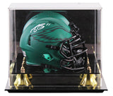 Eagles A.J. Brown Authentic Signed Rave Speed Mini Helmet W/ Case BAS Witnessed