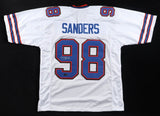 T. J. Sanders Signed Buffalo Bills Jersey (TSE) Ex-South Carolina / Edge Rusher