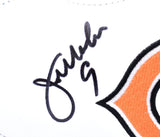 Jim McMahon Autographed Chicago Bears Logo Football w/SB Champ - Beckett W Holo