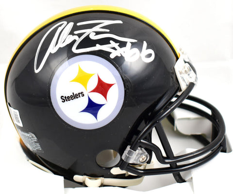 Alan Faneca Autographed Pittsburgh Steelers Mini Helmet-Beckett W Hologram