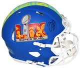 JALEN HURTS SIGNED PHILADELPHIA EAGLES SUPER BOWL LIX AUTHENTIC SPEED HELMET