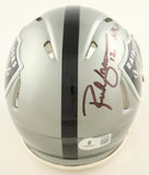 Rich Gannon Signed Oakland Raiders Mini Helmet Inscribed "NFL MVP 2002"(Beckett)