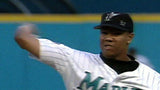 Livan Hernandez Signed Florida Marlins Jersey (Beckett) 1997 World Series M.V.P.