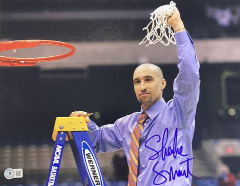 Coach Shaka Smart Signed 11x14 VCU Photo BAS