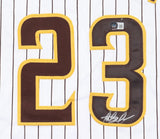 Fernando Tatis Jr. Signed San Diego Padres Pinstriped Jersey (Beckett Hologram)