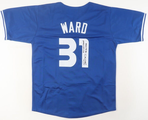 Duane Ward Signed Toronto Blue Jays Jersey "2xWS Champ & 93 All-Star" (JSA COA)